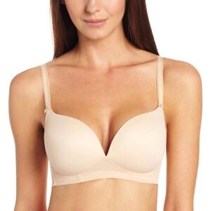 Freya Deco Molded Soft Cup Wireless Bra Nude NWT Size 32DD